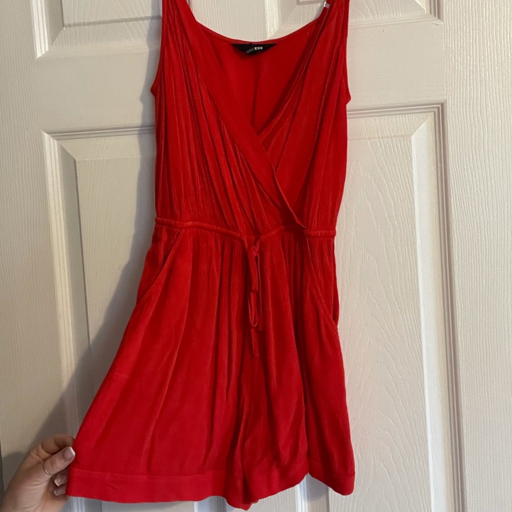 Express Red Romper